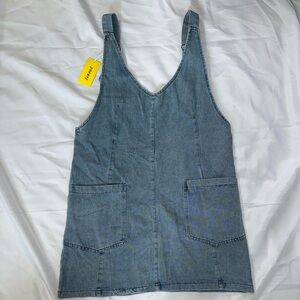 Yoeasy Collection Blue Denim Mini Dress